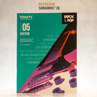 หนังสือดนตรี Trinity College London Rock &amp; Pop 2018 Guitar Grade 5 (Trinity Rock &amp; Pop)