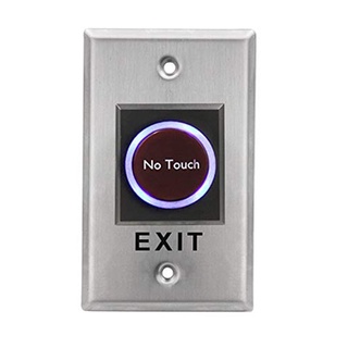 ปุ่มกด ไม่ต้องสัมผัส No Touch Switch ( 4 ตัว  )  ประตูอัตโนมัติ ประตูบานเลื่อนอัตโนมัติ Autodoor AutoSlidingdoor