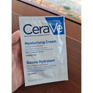 Cerave moisturising cream ซอง  7 ml