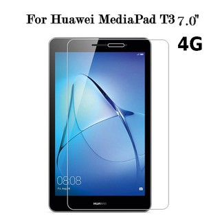 แท็บเล็ต ฟิล์มใสกันรอยสำหรับ Huawei MediaPad T3 4G Version 7 นิ้วฟุต ฟิล์มกันรอยหน้าจอส