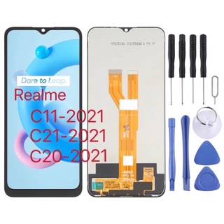 หน้าจอ oppo Realme C20 C21 C11 2021ใช้ด้วยกันจอชุดจอ+ทัชRealmLCD Display Touch RealmeC11 C21 C20 (2021)แถมกาว+ชุดไข่คาว