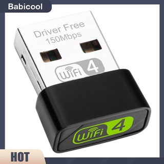 (Babicool) Wd-1513E Usb Wifi อะแดปเตอร์อินเตอร์เน็ตไร้สายขนาดมินิสําหรับ Windows 10 8 7