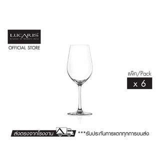 LUCARIS แก้วไวน์ขาว TOKYO TEMPTATION CHARDONNAY 365 ML. (Pack of 6)