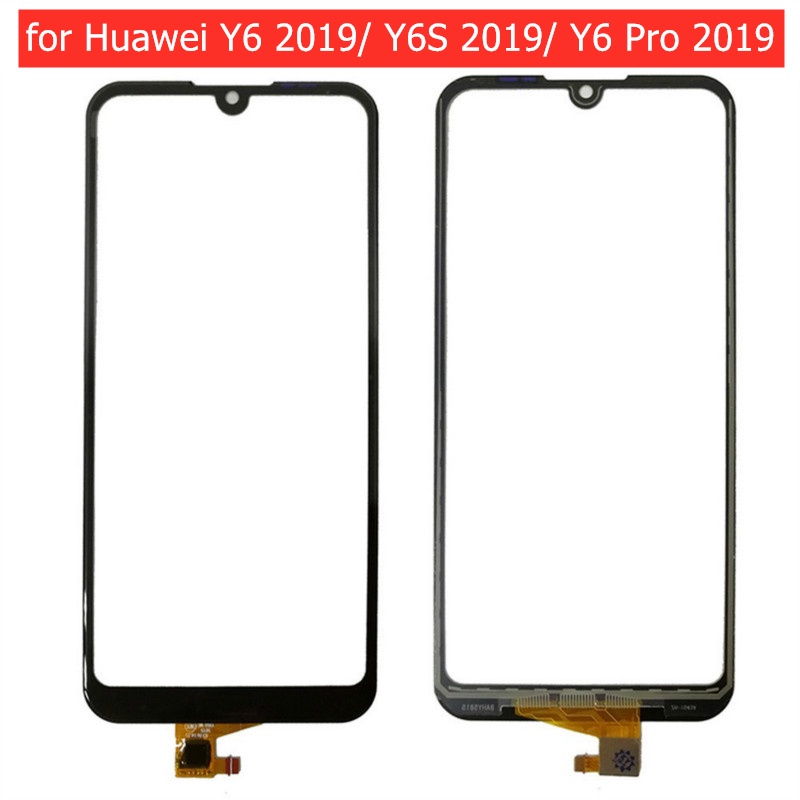 สําหรับ Huawei Y6 2019 สําหรับ Huawei Y6S 2019 สําหรับ Huawei Y6 Pro 2019 หน้าจอสัมผัสแผงกระจก