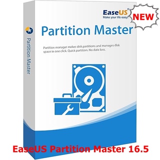 EaseUS Partition Master 16.5 All Editions + WinPE ตัวเต็ม ถาวร โปรแกรมจัดการ HDD/SSD พร้อมวิธีติดตั้ง