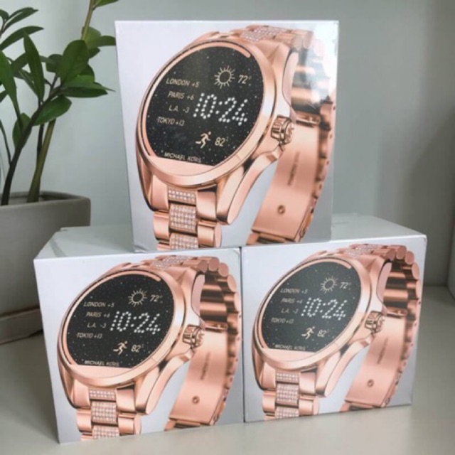 michael kors smartwatch bradshaw gold