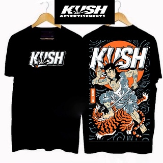 เสื้อเบลาส์ - เสื้อยืดสําหรับผู้ชาย❀P.KUSH V10 กะโหลกศีรษะวินเทจผ้าฝ้ายแรงบันดาลใจขนาดใหญ่เสื้อยืดห