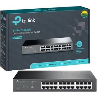 TP-LINK TL-SG1024D Gigabit Switching Hub 24 Port (11") 10/100/1000Mbps  24 ports