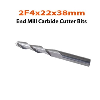 ดอก End Mill แบบ 2 เกลียว ขนาด4*4*22มม.