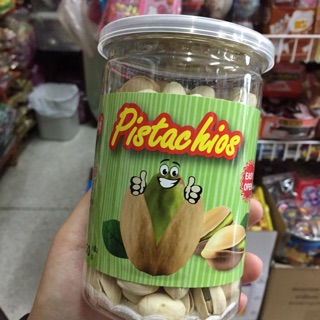 ถั่วพิทาชิโออบเกลือกระปุก 250g