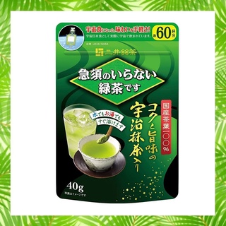 ผงชาเขียวมัจฉะญี่ปุ่น Mitsui Meisha Green tea 40 g