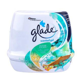 เจลปรับอากาศ GLADE SCENTED 180 กรัม กลิ่นโอเชี่ยนเอสเคป ดูดความชื้น น้ำหอมปรับอากาศ น้ำหอม