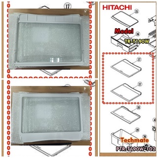 อะไหล่ของแท้/ชั้นกระจกวางของตู้เย็นซัมซุง/HITACHI/PTR-T190W*102/ตำแหน่งที่ 17