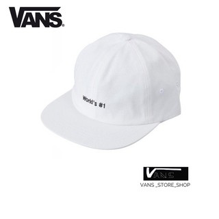 หมวกVANS JOCKEY WORLDS CAP WHITE สินค้ามีประกันแท้