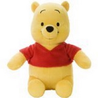 แท้ 100% จากญี่ปุ่น ตุ๊กตา วินนี่ เดอะ พูห์ Disney Basic Winnie-the-Pooh Plush Doll