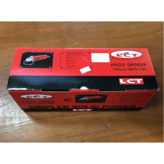 เครื่องเจียรไฟฟ้า LCT MT8-100 4” 720W  แถมใบเจียรเหล็ก 4” จำนวน 1 ใบ