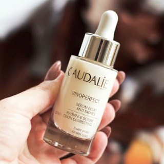 Caudalie Vinoperfect Radiance Serum Complexion Correcting 10ml ขวดแก้ว