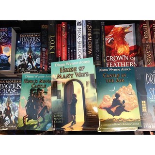 Howl’s moving castle+House of many ways+Castle in the air