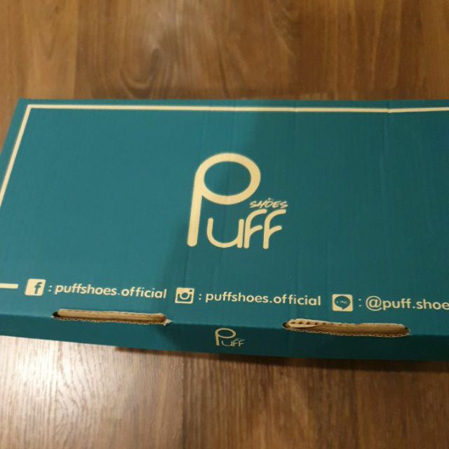 ขายต่อรองเท้ายี่ห้อ Puffshoes รุ่น Cottony สี Oak Brown