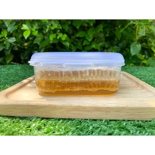 รวงผึ้งขนาด 200 กรัม มี [อย.] และ [GAP] รวงน้ำผึ้งสดธรรมชาติ 100% (HoneyComb) กุนทนฟาร์ม