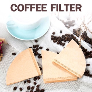 กระดาษกรอง กระดาษกรองกาแฟ ที่กรองกาแฟ ตัวกรองกาแฟ ฟิลเตอร์ Drip Coffee Paper Filter blowiishop