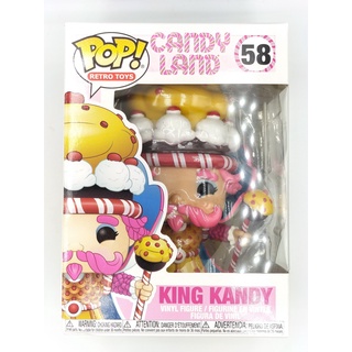 Funko Pop Candy Land - King Kandy #58 (กล่องมีตำหนินิดหน่อย)