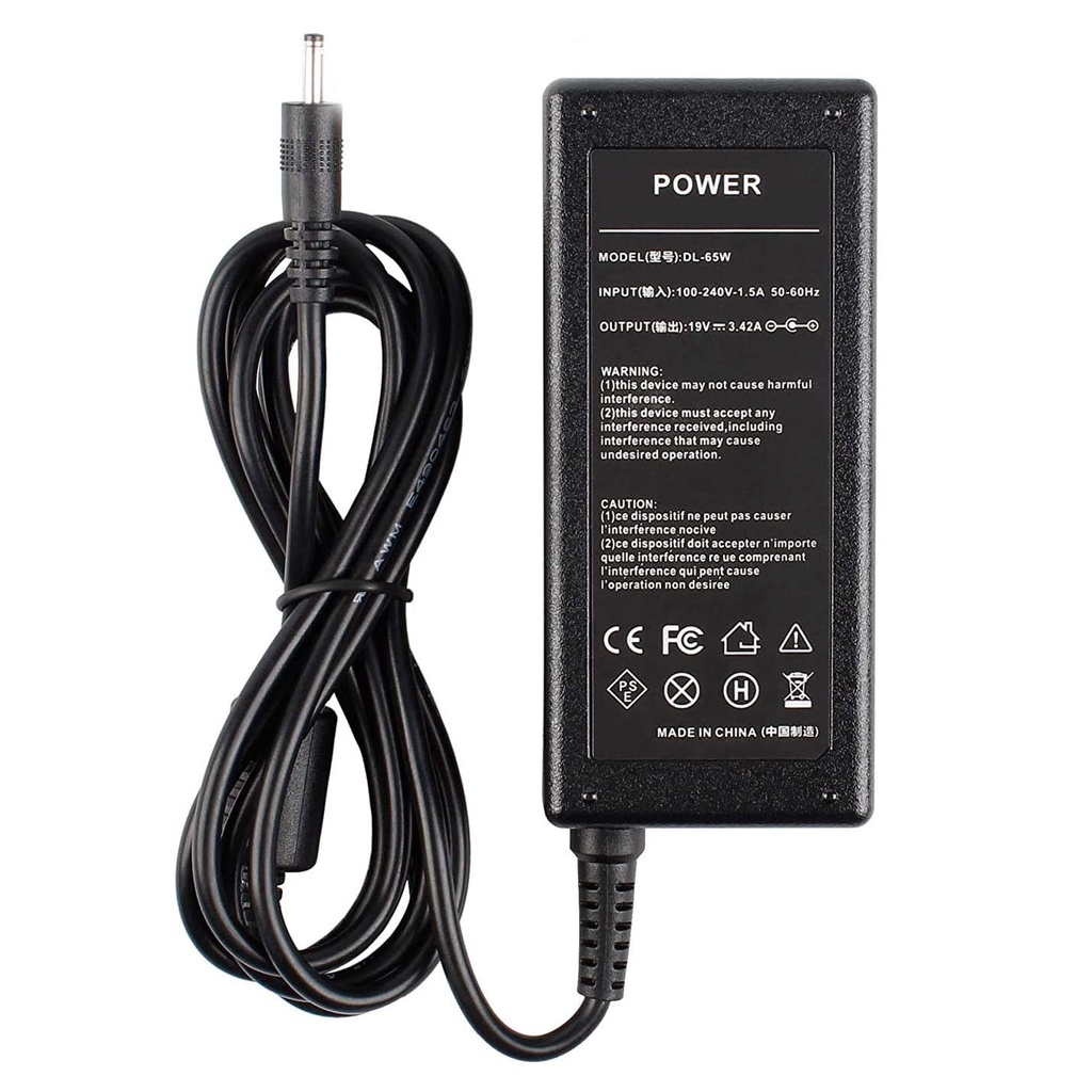 19V 3.42A 65W แล็ปท็อปชาร์จสําหรับ Acer Chromebook 11 14 A13-045N2A PA-1450-26 R11 Swift Spin 1 3 5 