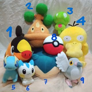 Pokemon ตุ๊กตาโปเกม่อน / คาบิก้อน / โกดั๊ก  / ปิกาจู #พิกกาจู 🇯🇵