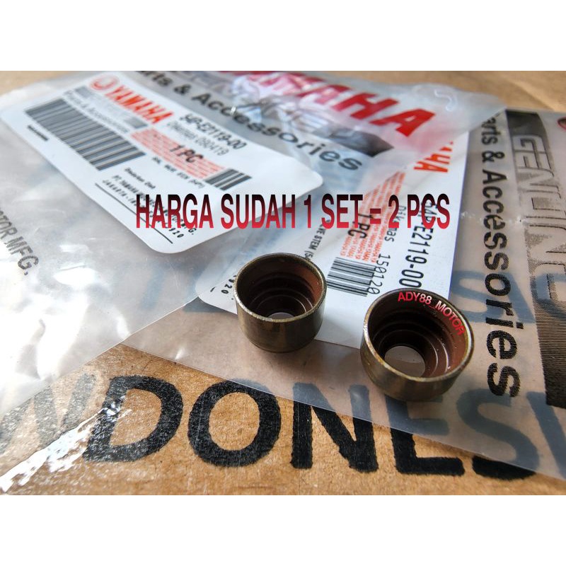 ซีลวาล์ว 1 ชุด 2PCS MIO J / MIO M3 / SOUL GT / FINO F1 / X RIDE / XEON RC / N MAX / AEROX 155 / JUPI