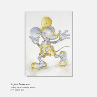 Hajime Sorayama x Disney Future Mickey Mouse A2 Poster