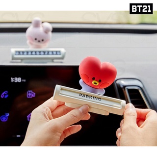 BTS BT21 Official Authentic Goods Parking Number Plate minini Ver