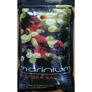 6.8 kg. MARINIUM &gt; Reef Sea Salt (ถุงดำ) เป็นเกลือสูตรที่สามารถเลี้ยงปลา &amp; ปะการัง