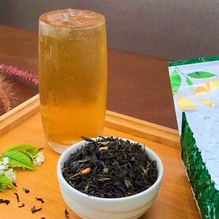 ชาเขียวมะลิ JASMINE GREEN TEA 🌱🍵 ชาเซ็นเต๋อ(Xender) - ขนาด600g #สำหรับทำชาเขียว #ชาเขียว #ใบชา