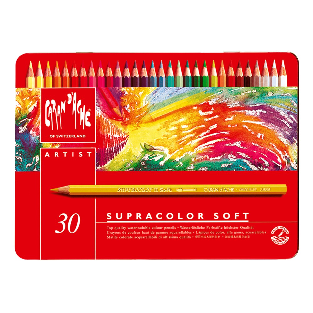 Caran d’ache(คารันดาช) หนังสือ Atelier Caran D’Ache + สี Supracolor30 สี# 3000.302