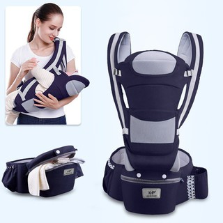 ใหม่กระเป๋าอุ้มเด็กอุปกรณ์รับน้ำหนักทารกที่เหมาะกับสรีระ Coat Baby Carrier Hip Seat Carrier (รุ่น BF38)