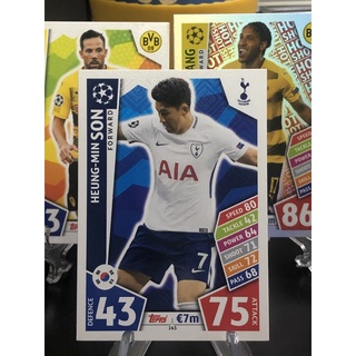 Topps Champions League Match Attax 2018 Tottenham Hotspur