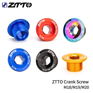 Ztto สกรูข้อเหวี่ยงจักรยานเสือภูเขา M20 M19 M18 สําหรับ BB Axis Screws