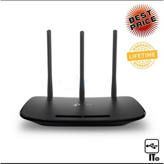 Router TP-LINK (TL-WR940N) Wireless N450 เครื่องช่วยขยายสัญญาณ ประกัน LT. โมเด็ม เราเตอร์