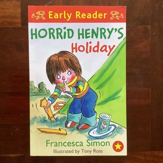 หนังสือเด็กภาษาอังกฤษ Early Reader “Horrid Henry’s Holiday”