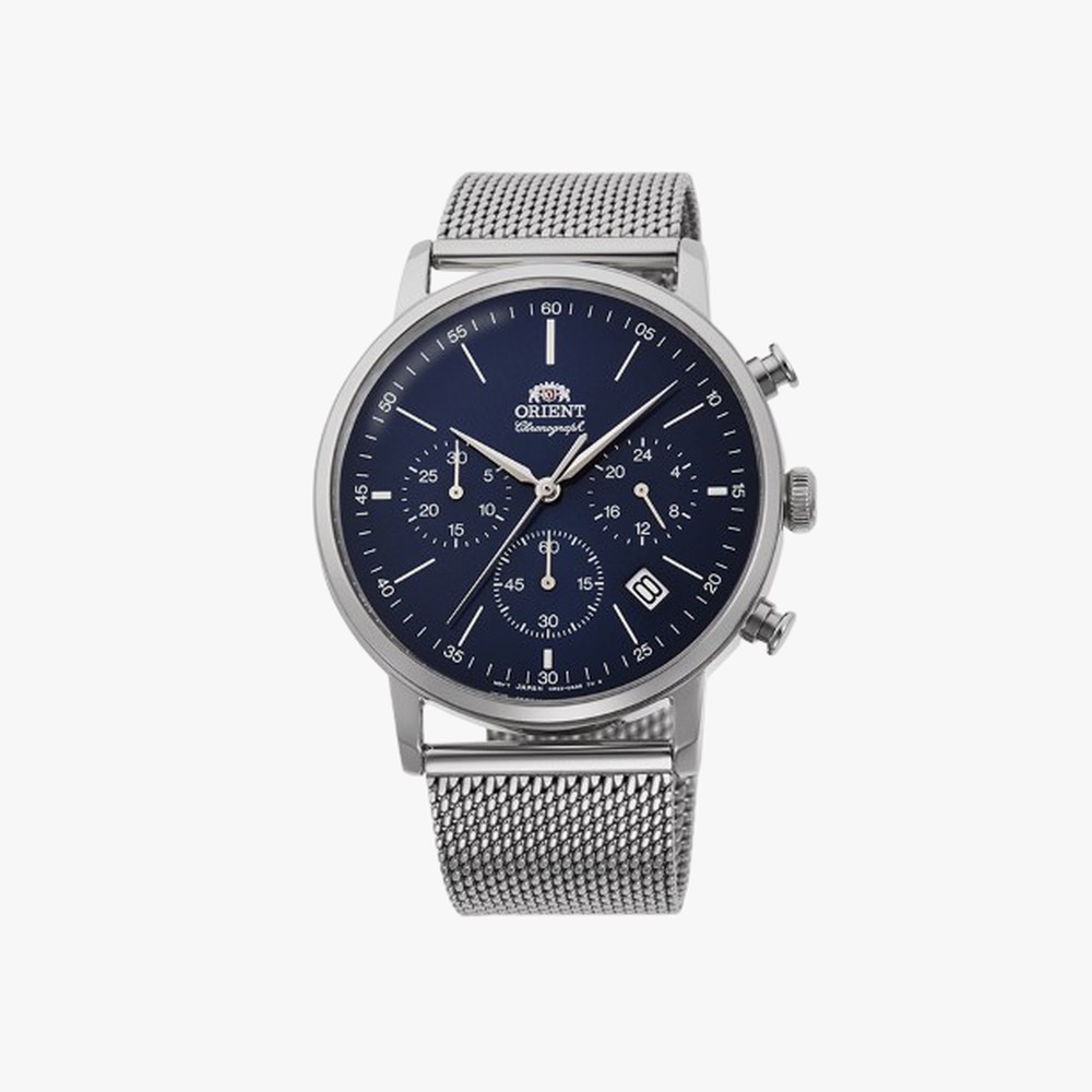 Orient นาฬิกาข้อมือผู้ชาย Orient Quartz Classic Watch Metal Strap รุ่น RA-KV0401L