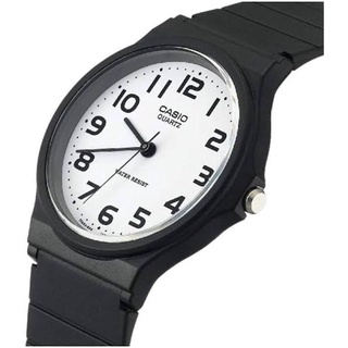 นาฬิกาข้อมือ CASIO รุ่น MQ-24 ตัวเรือนเรซิ่น สายยาง ของแท้ รับประกันศูนย์