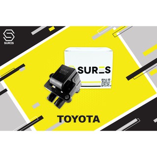 คอยล์จุดระเบิด TOYOTA 3S ขับหลัง ครบชุดสี่สูบ สองตัว - SURES MADE IN JAPAN - SCT-037 / SCT-040 - คอยล์หัวเทียน คอยล์ไฟ