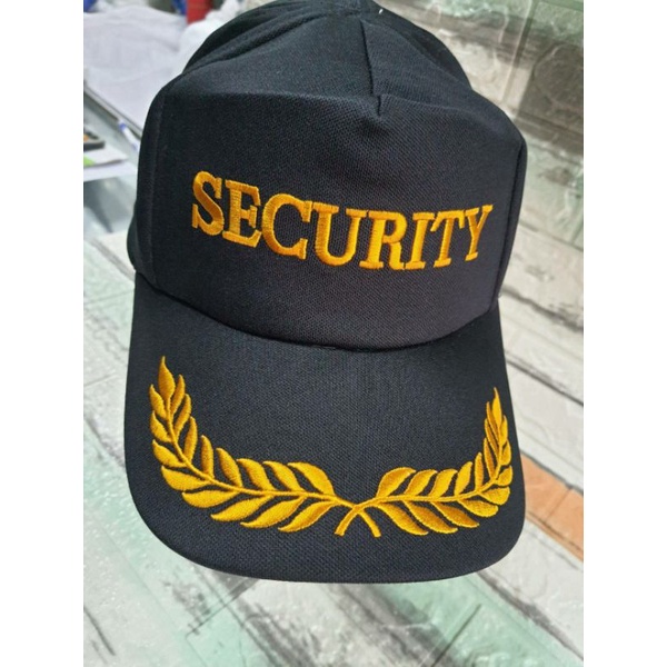 หมวกแก๊ป security รปภ.พร้อมส่ง ราคา ถูกที่สุด ดีลบีเคเค