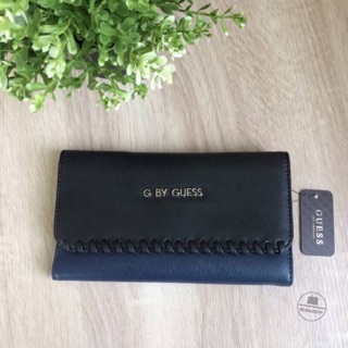 Guess  wallet สีดำน้ำเงิน