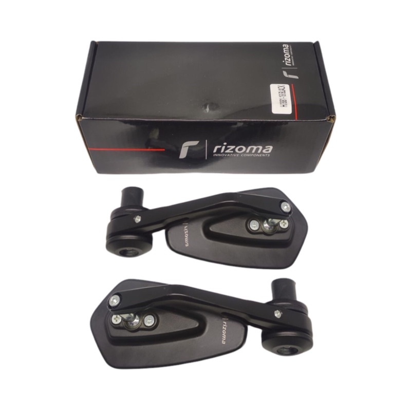 Rizoma SH-5003 กระจก Jalu รูปไข่ - Rizoma กระจกปลายแฮนด์ Nmax Aerox Pcx Adv Lexi Xmax Universal