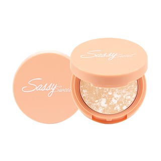 Ustar Sassy Sweet Marble Flash Compact Foundation SPF25 PA++ #สีเนเชอรัลเบจ