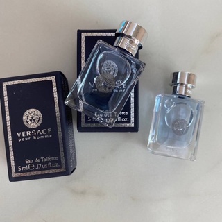 น้ำหอมมินิพกพา Versace Pour Homme EDT 5 ml. และสามารถใช้ตกแต่งห้องได้