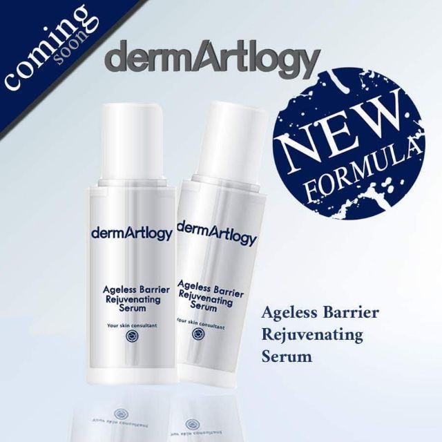 พร้อมส่ง สูตรเก่าและใหม่ DermArtlogy Ageless Barier Rejuvanating Serum 40ml