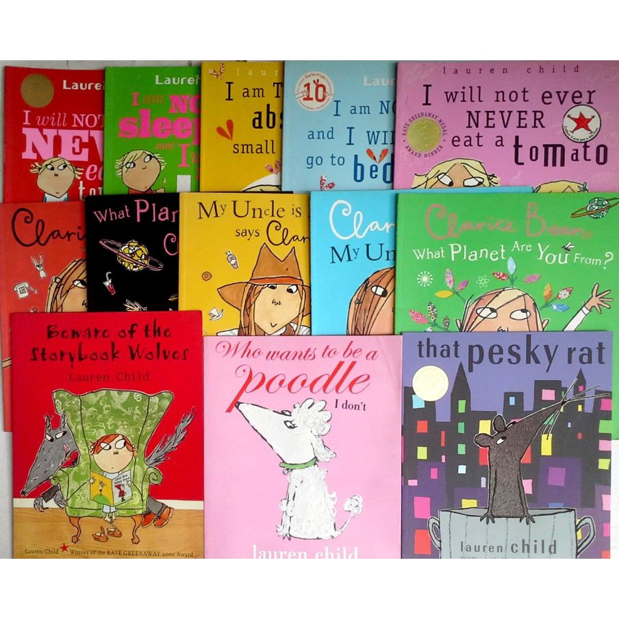 Lauren Child หนังสือมือสอง นิทาน ปกอ่อน (40)