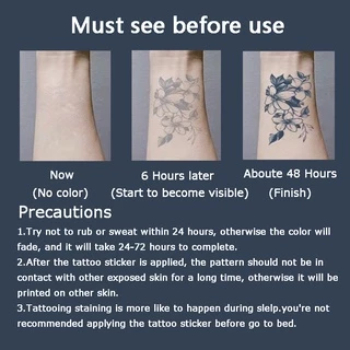 【COCO Magic tattoo】สติกเกอร์รอยสักชั่วคราว กึ่งถาวร ขนาดเล็ก กันน้ํา ติดทนนาน 15 วัน